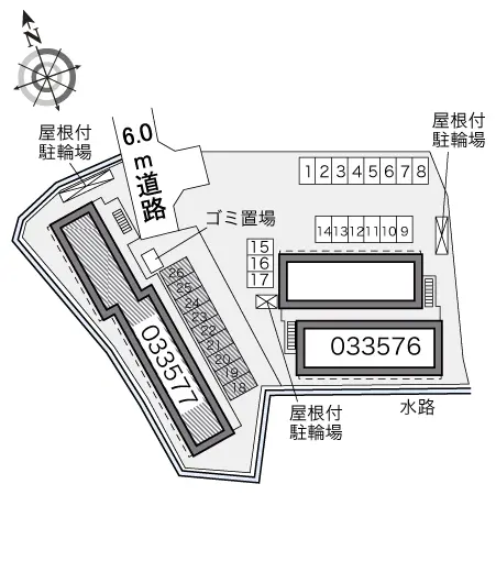 ★手数料０円★枚方市堂山２丁目　月極駐車場（LP）